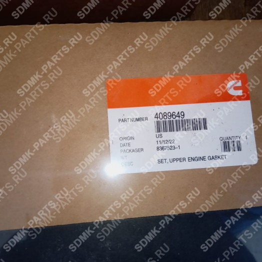Набор прокладок верх. HYUNDAI R250LC-7 4089649 2